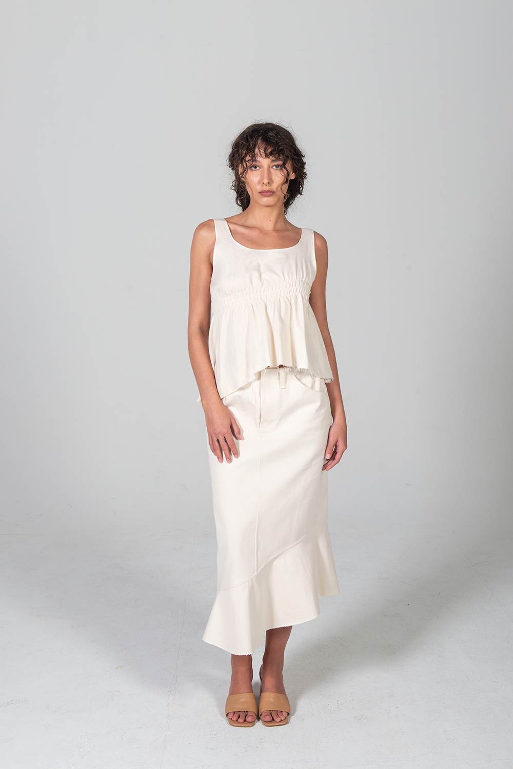 campo 005 - asymmetrical skirt